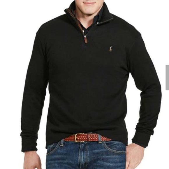 🆕Polo Ralph Lauren quarter zip sweater - Picture 1 of 5